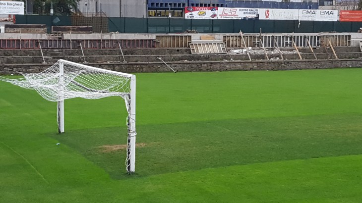 Stadio Buitoni lavori 2