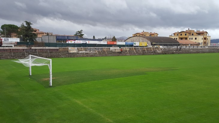 Stadio Buitoni lavori