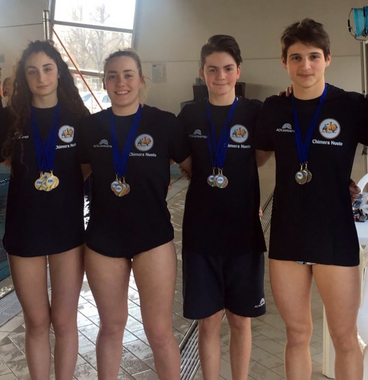 Chimera Nuoto - Medagliati Campionati Regionali 2018