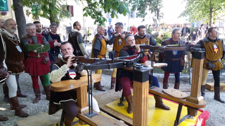 Balestrieri palio di primavera 2017