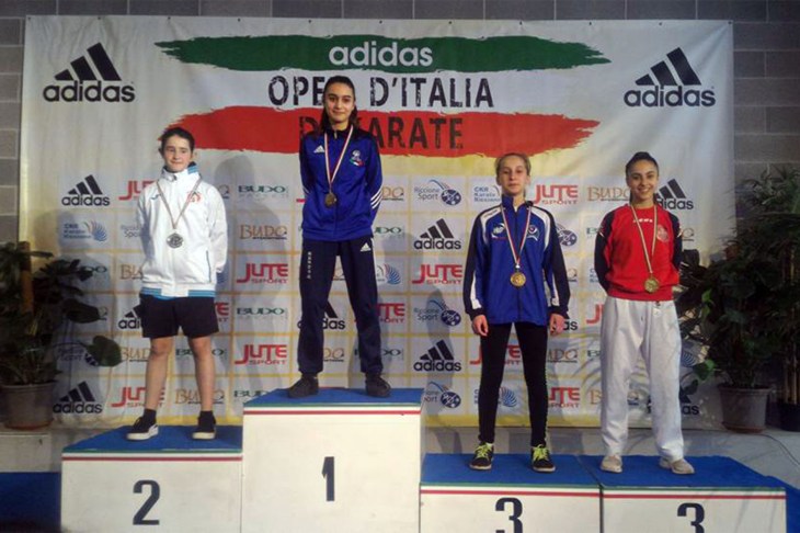 Karate Casentino - Podio Michela Farsetti