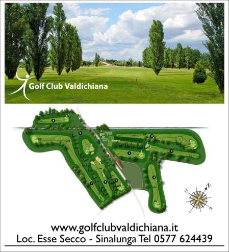Valdichiana golf percorso