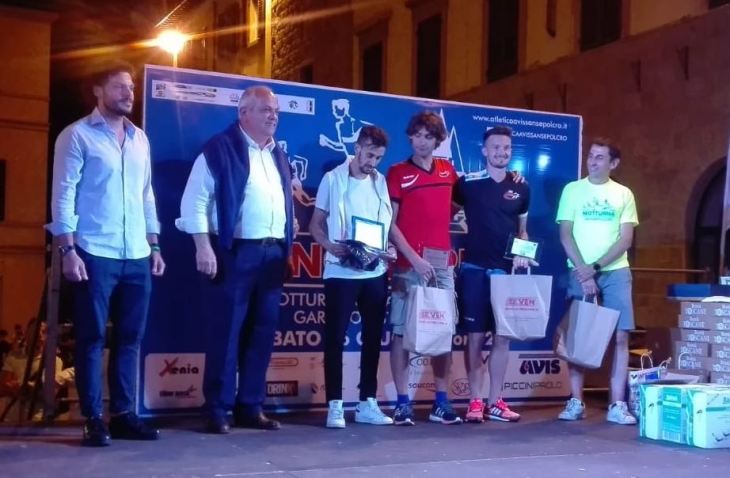 Notturna premiazione maschile