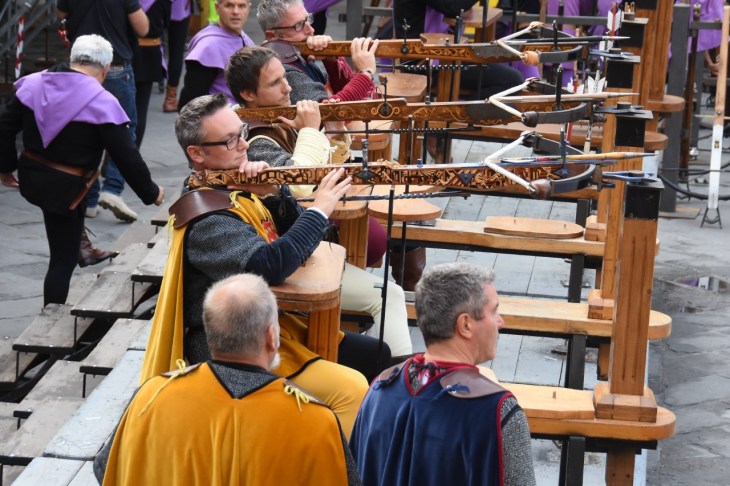 Balestrieri 2017 banchi di tiro