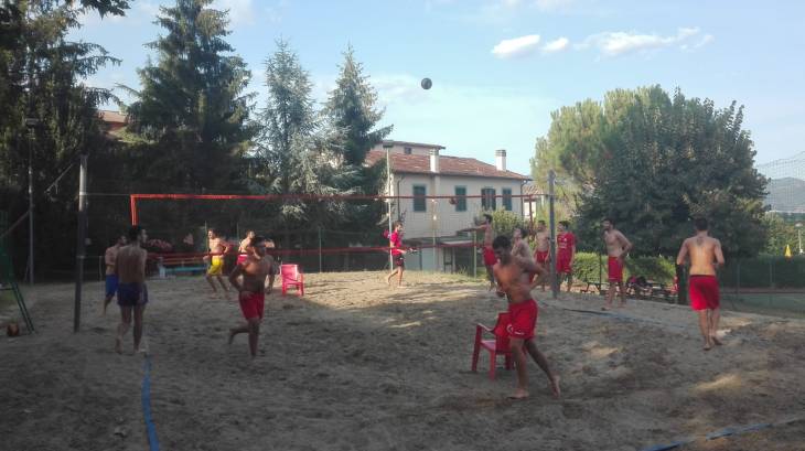 Cdc Pallavolo preparazione pampaloni