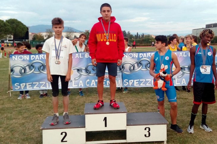 Alga EtruscAtletica - Podio Nicholas Gavagni