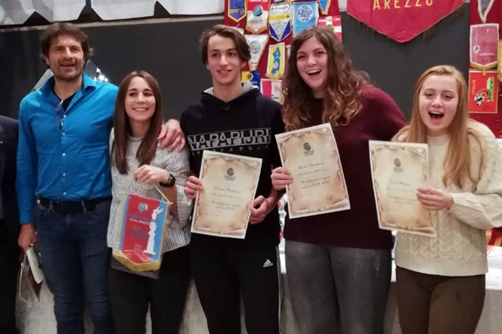 Alga EtruscAtletica - Premiazioni Panathlon Club Arezzo