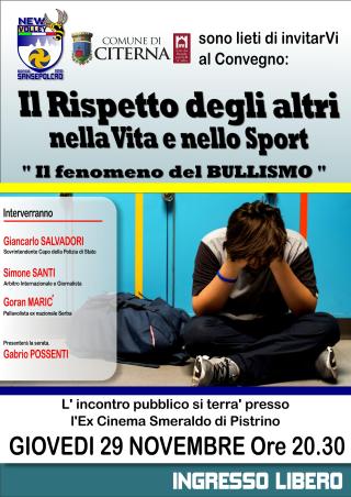 Bullismo Pistrino Sport