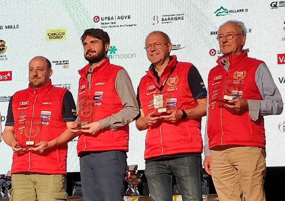 i due equipaggi Autotest Motorsport Guerrini