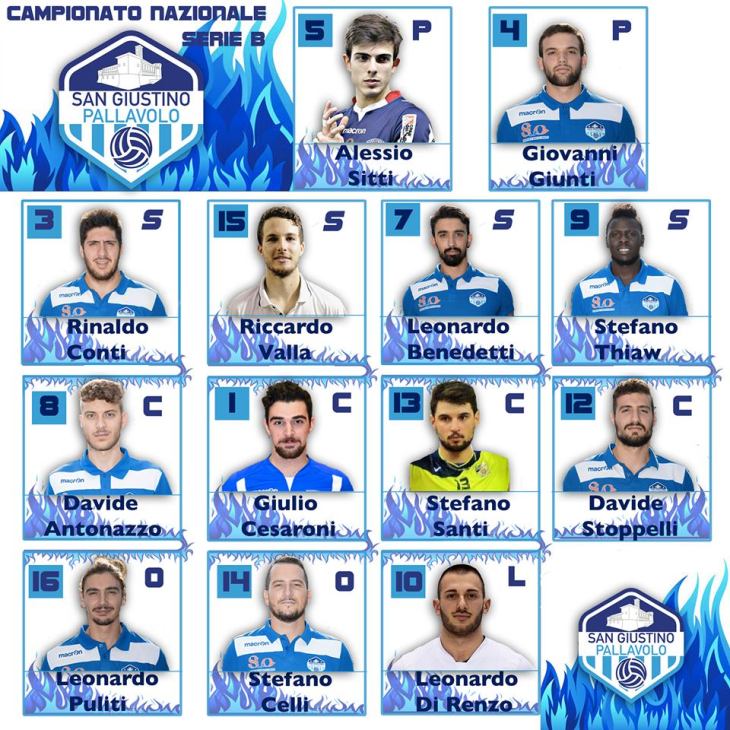 San Giustino B maschile 2019-2020