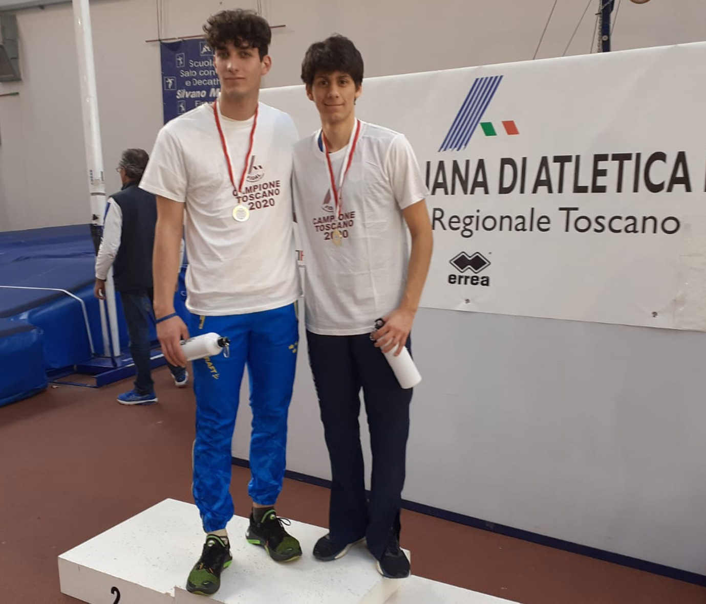 Alga Atletica Arezzo - Filippo Bruschi a destra