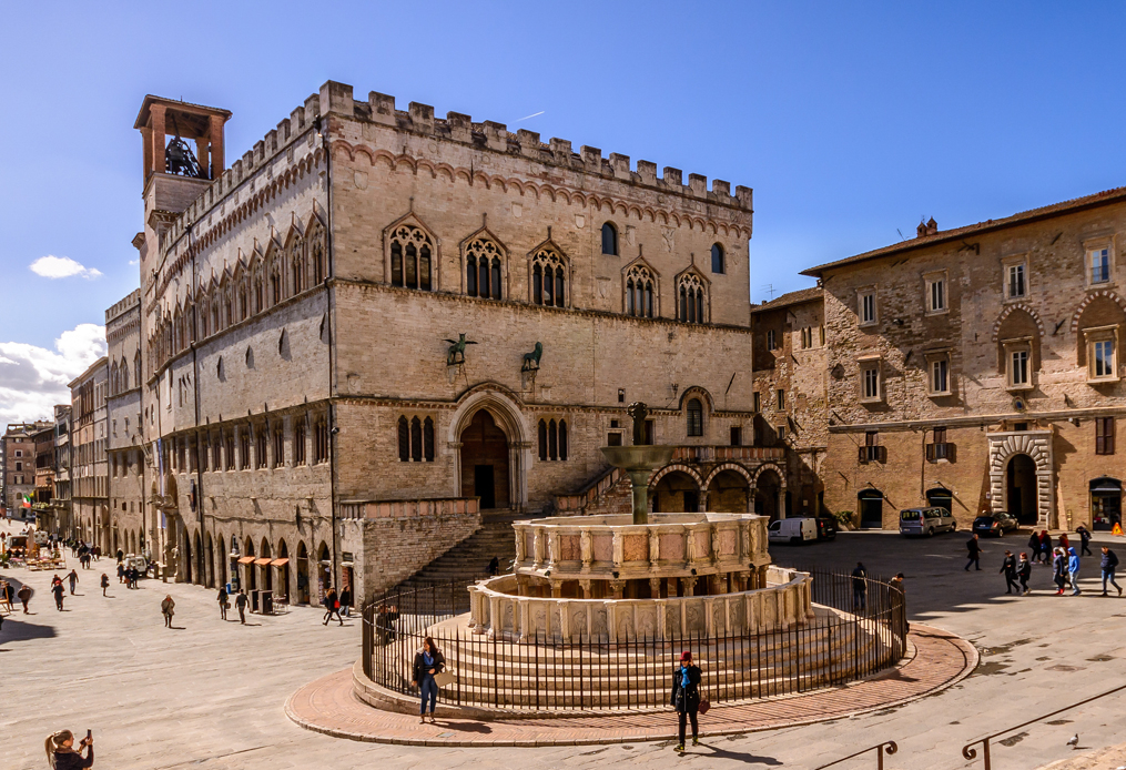Piazza IV Novembre Perugia