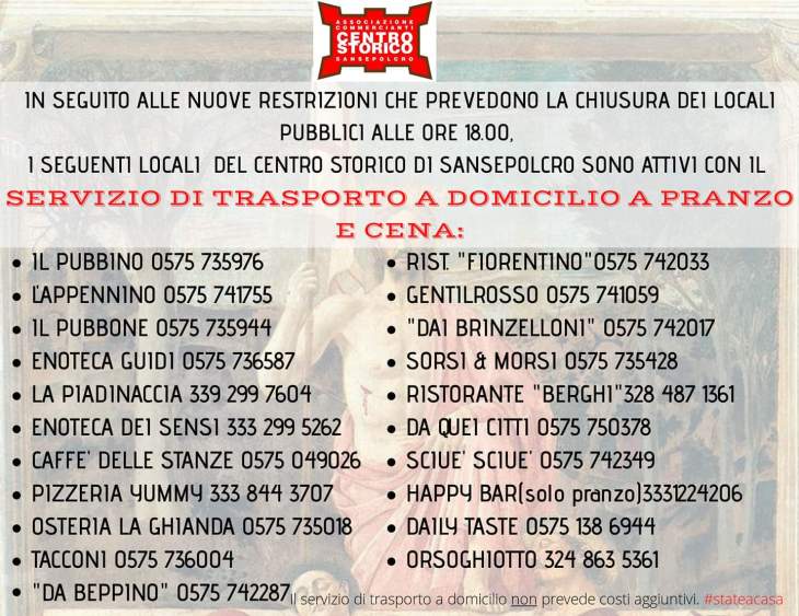 Servizio di Trasporto a domicilio